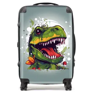 Laughing T-Rex Suitcase - Medium