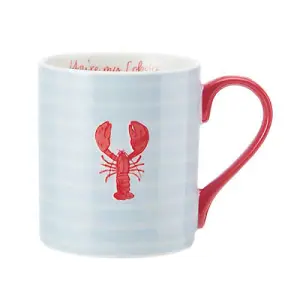 Mikasa Lobster 280ml Straight-Sided Mug