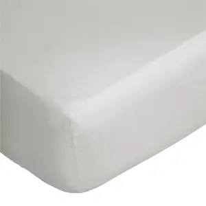 Belledorm 400 Thread Count Egyptian Cotton Fitted Sheet Ivory (Superking)