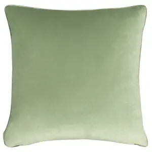 Evans Lichfield Heritage Bell Flowers Viridian Polyester Filled Cushion