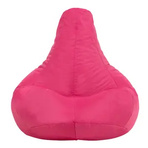 Veeva Recliner Indoor Outdoor Bean Bag Pink Bean Bag Chair