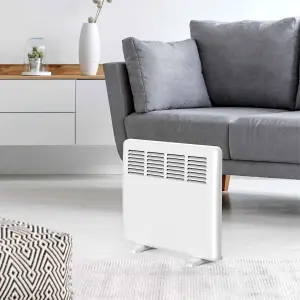 MYLEK Panel Heater 1KW Eco Smart WiFi App Radiator Electric Low Energy with Timer and Thermostat