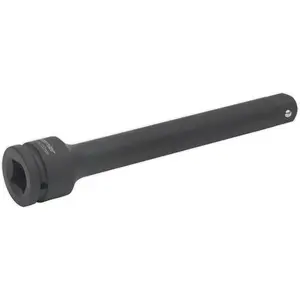 250mm Steel Impact Extension Bar with Spring-Ball Retainer - 3/4" Drive