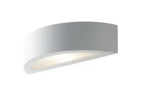 Luminosa CORTINA Up & Down Wall Light White 30x10x7.5cm