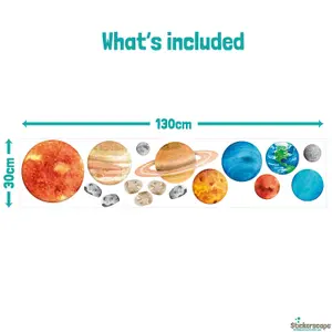 Solar System Wall Sticker Pack