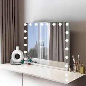 Vanity Rectangle Bluetooth LED Metal Mirror