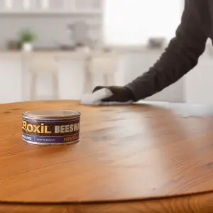 Roxil Beeswax Polish (300g) for Wood Furniture & Ornaments - Multipurpose Waterproof Natural Beeswax Blend