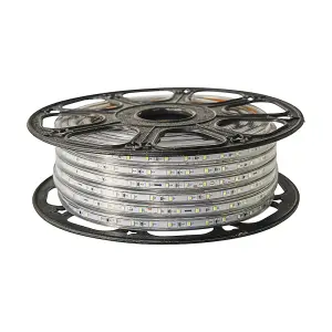 ValueLights 25M 100W LED Rope Strip Light Warm White Bright Decorative Outdoor IP65 Rated