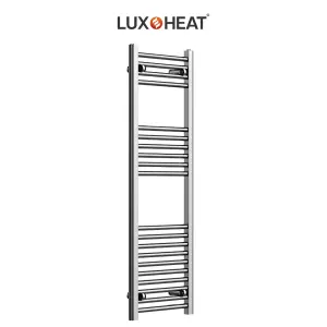 Towel Radiator Rail 1200 x 400 for Central Heating with Chrome Finish