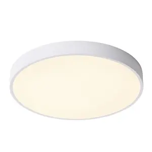 Luminosa Modern LED Flush Ceiling Light White, Warm White 3000K 3600lm