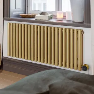 Terma 230V 1kW Brass Smart Horizontal Oil-filled radiator