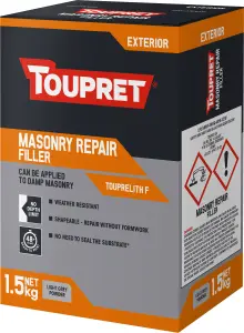 Toupret Masonry Repair Filler Touprelith 1.5kg