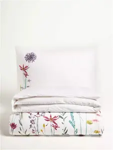 John Lewis Soft And Silky Leckford Duvet Cover And Pillowcase Set