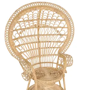 Peacock Chair EMMANUELLE Rattan Natural