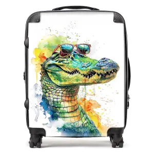 Cool Crocodile Suitcase - Large