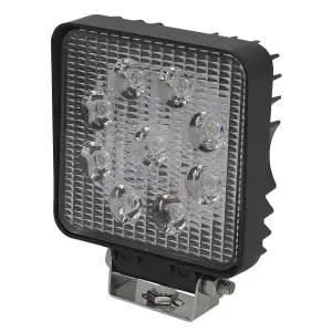 Sealey Square Work Light Lamp 27W SMD LED 2160 Lumens Mounting Bracket LED3S