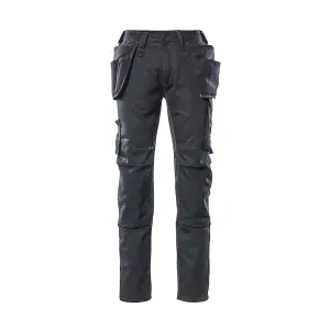 Mascot Unique Lightweight Trousers with Holster Pockets (Black)  (31.5) (Leg Length - Long)