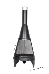 La Hacienda Mesh Colorado XL Steel Chimenea 160CM