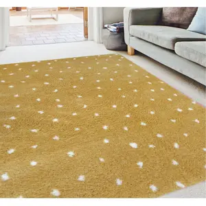 Snug Collection Spotty Shaggy Rugs  R467A