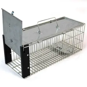 Humane Animal Trap for Vermine Rat/Squirrel Heavy Duty Metal Catcher