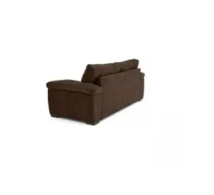 Amalfi Jumbo Cord 3 Seater Sofa Chocolate