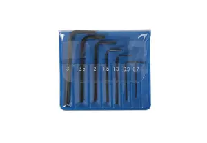 Laser Tools 3403 7pc Minature Hex Key Set 0.7 - 3mm