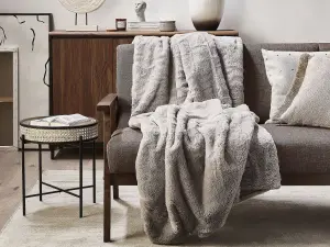 Blanket CHAAB 150 x 200 cm Light Grey