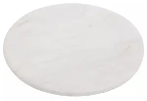 Maison by Premier Round White Marble Chopping Board