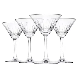 220ml Martini Glass Set (Set of 4)