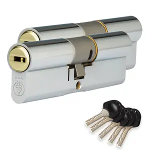 XFORT COLOSSUS 3 Star Keyed Alike Euro Cylinder Lock 55EX/45 (100mm)