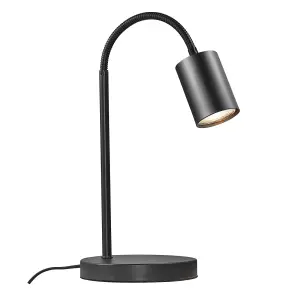 Nordlux Explore Indoor Bedroom Living Dining Office Table Lamp in Black