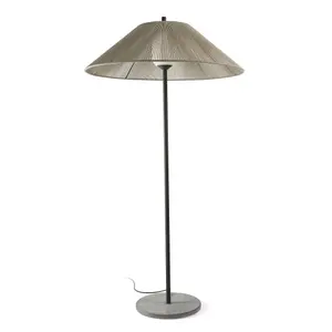 Luminosa Saigon Out C100 Grey, Beige Floor Lamp 2M IP65