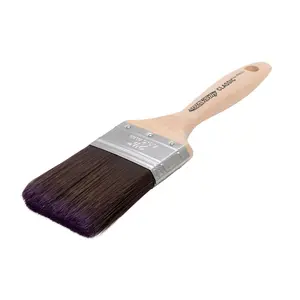 Arroworthy Classic Semi Oval Angled Beaver Tail Paint Brush - 2.5 Inch