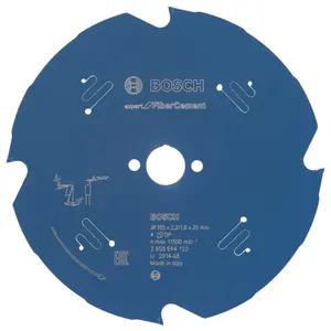 Bosch Professional Circular Saw Blade for Fibre Cement - 165 x 20 x 2.2 mm (Expert)