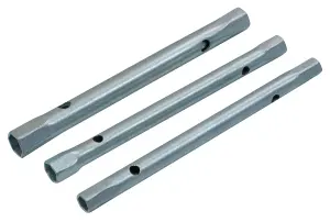 Amtech K1155 Box Spanner Set, Monoblock, Double-Ended, 3 Pieces, Metric, Sizes 8mm - 13mm