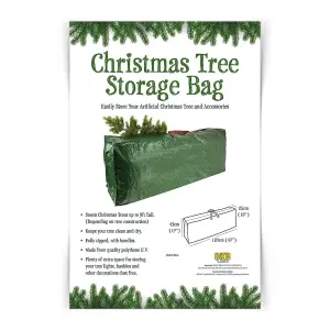 Heavy Duty Artificial Christmas Tree Storage Bag With Zip Sack Loft Holder