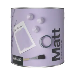 Rust-Oleum Washable Matt Wall Paint - Violet Macaroon 2.5L