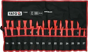 Yato car door panel trim removal tool set, no scratch 27pcs (YT-08443)