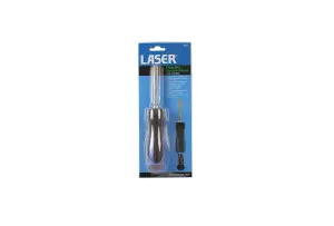 Laser Tools 6197 Ratchet Screwdriver & 10 Bits