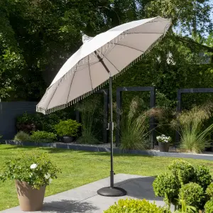 Norfolk Leisure Carrousel (W) 2.5m (H) 2.4m Grey Parasol