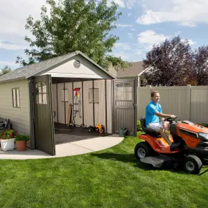 Lifetime 11 Ft. x 21 Ft. Outdoor Storage Shed