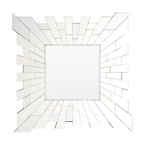 Interiors by Premier Glitzy Square Wall Mirror