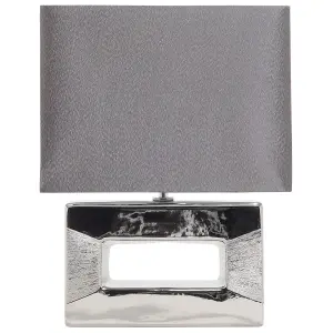 Beliani Glam Table Lamp Silver ONYX