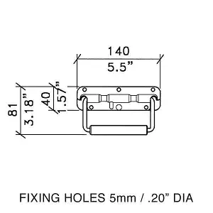 Penn Elcom Surface Handle H1052Z