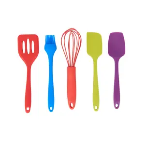 Colourworks 5-Piece Silicone Mini Utensils Set