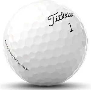 Titleist Pro V1 Golf Balls - White - 3-Ball Sleeve