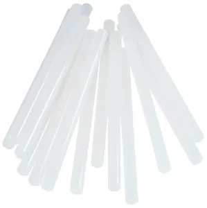 Rapid Glue Sticks For Hot Glue Guns Universal Transparent 48 Pieces 12 x 190mm