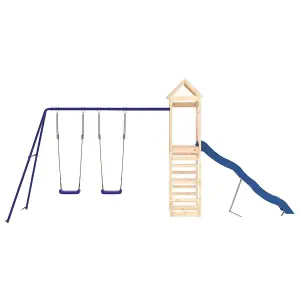 Berkfield Outdoor Playset Solid Wood Pine