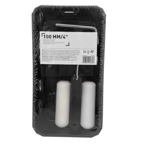 Foam Medium pile Roller kit, 4 pieces