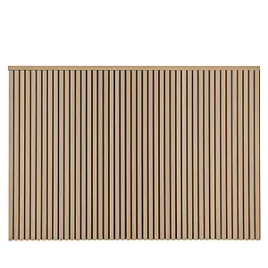 Naturewall SlatWall Midi Natural Oak - 120cm x 60cm on Black Felt